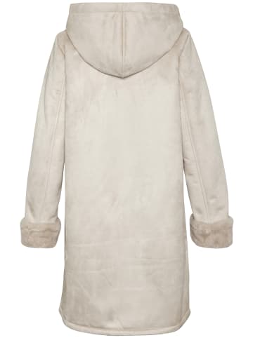 Buffalo Lederimitatmantel in beige