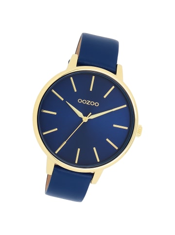 Oozoo Armbanduhr Oozoo Timepieces blau groß (ca. 42mm)