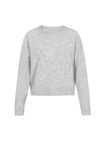 Albee Women Sweater in Light Grey Melange