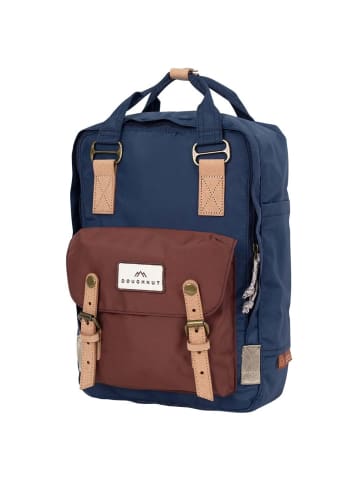 Doughnut Macaroon Jungle 16 - Rucksack 38 cm (brown) in navy