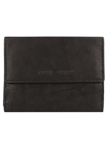 Greenburry Basic Geldbörse RFID Leder 13 cm in black