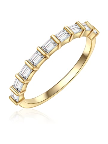 Glanzstücke München Ring Sterling Silber Zirkonia in gelbgold
