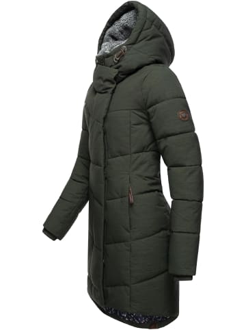 ragwear Wintermantel Pavla in Dark Olive22