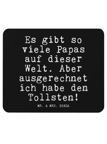 Mr. & Mrs. Panda Mouse Pad Es gibt so viele... mit Spruch in Schwarz