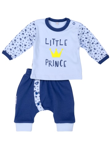 Baby Sweets 2tlg Set Shirt + Hose Little Prince in blau