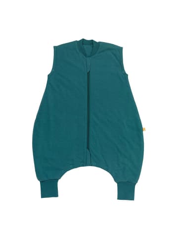 Schlummersack Ganzjahres Schlafsack mit Füßen, 2.5 TOG in Petrol