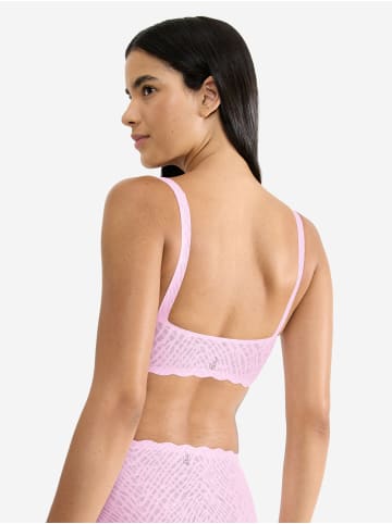 Sloggi Bustier Blue ZERO Feel Bliss in FLORAL PINK