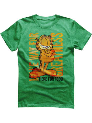 Garfield T-Shirt "Make Way For Greatness T-Shirt" in Grün