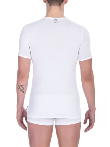 Bikkembergs Weiß Baumwolle Herren T-Shirt