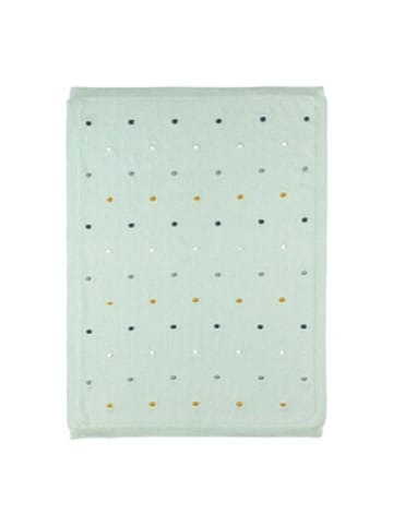 Bornino Home Babydecke Dots 80x100 cm in Grün