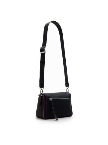 Desigual Cleo Black Phuket - Schultertasche Mini 22.5 cm (black) in schwarz