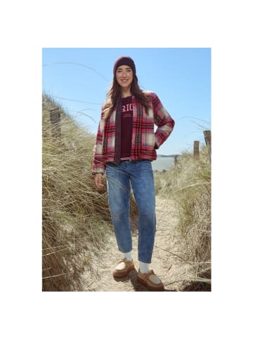 Cecil Jacke in berry red