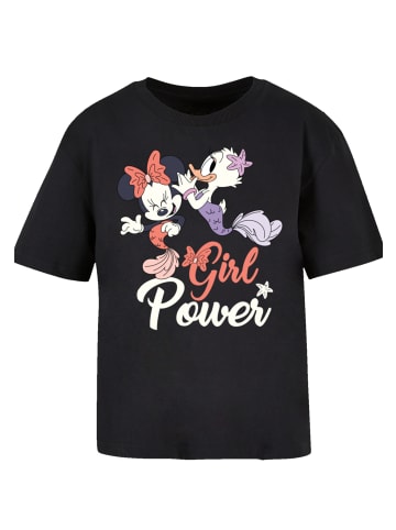 F4NT4STIC Everyday T-Shirt Disney Minnie Maus & Daisy Girl Power in schwarz