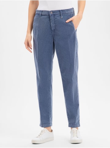 MAC HOSEN Hose Chino turn up in hellblau