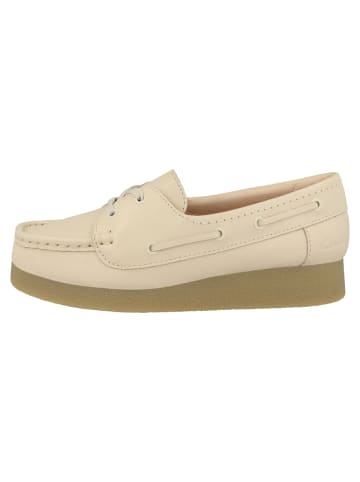 Clarks Halbschuhe Wallabee EVO Sea in creme