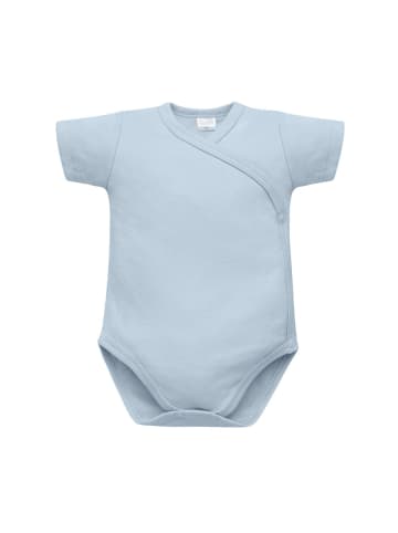 Pinokio Kurzarmbody Basic in blau