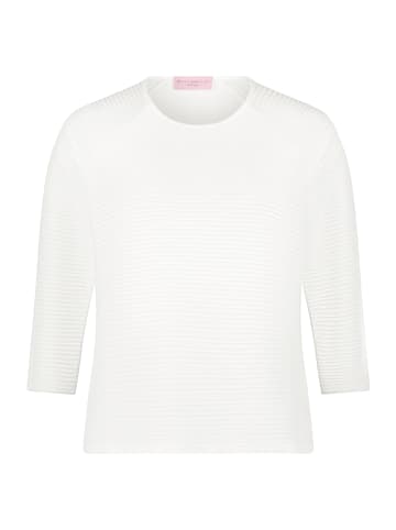 Betty Barclay Casual-Shirt mit Rippenstruktur in Rohweiß