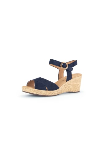 Gabor Fashion Keilsandalette in blau