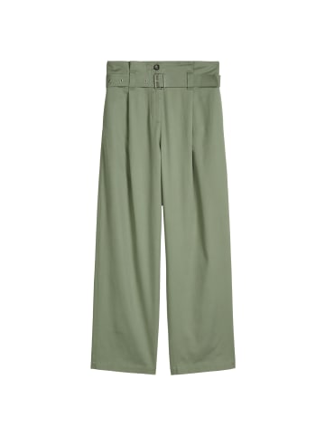 Marc O'Polo Paperbag-Pants straight in Fresh Sage