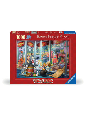 Ravensburger Puzzle 1.000 Teile Erwachsenenpuzzle 1000 Teile - Tom & Jerry - Ruhmeshalle von Tom & Jerry 14-99 Jahre in bunt
