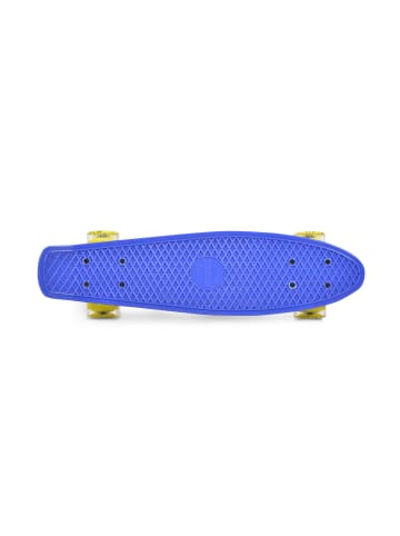 Byox Kinder Skateboard Spice LED in blau