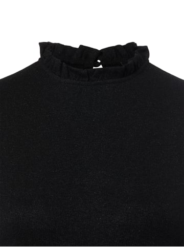 OPUS Langarmshirt Sanba in schwarz
