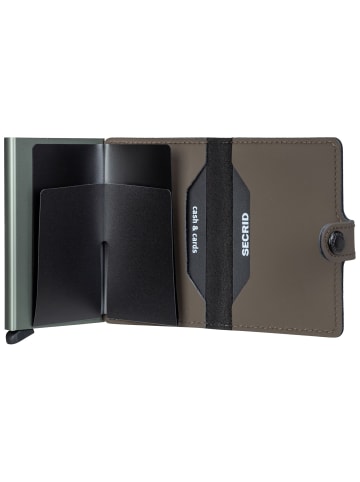 Secrid Geldbörse Miniwallet Matte in Truffle