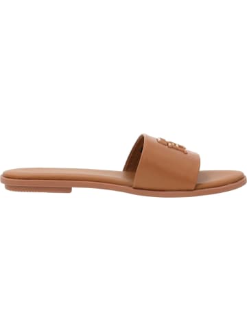 Tommy Hilfiger Pantoletten in Summer Cognac