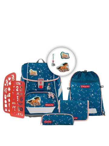 Step by Step 2in1 Plus - Schulranzen Set 6tlg. (Tractor Freddy) in Wild Horse Ronja