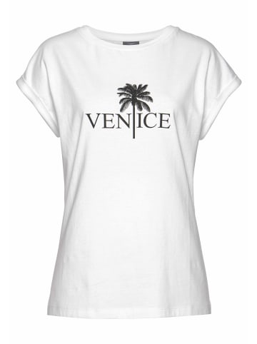 Venice Beach Rundhalsshirt in weiß