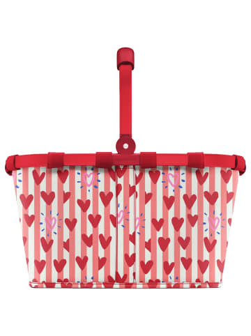 Reisenthel carrybag - Einkaufskorb in frame hearts & stripes