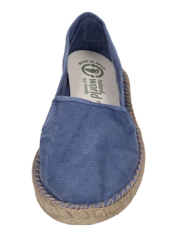 natural world Espadrilles OLD MERLE 625E in blau