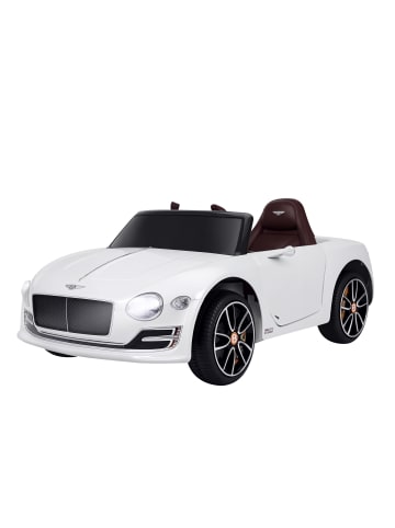 HOMCOM Bentley GT Kinder Elektroauto Weiß