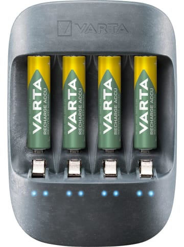 Varta Akku Ladegerät  inkl. 4X AA 2100mAh Batterieladegerät AA AAA