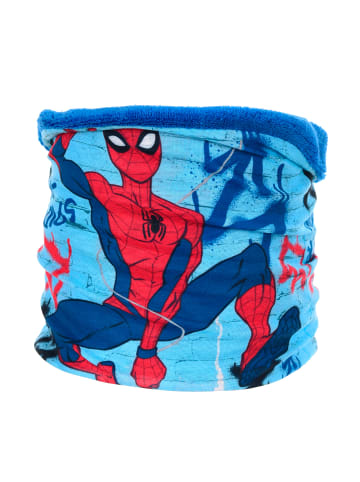 Spiderman Spider-Man Schal Winter Loop in Blau