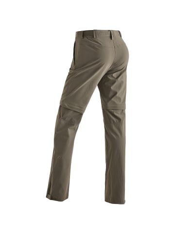 Maier Sports Zip-Hose Nata in Beige