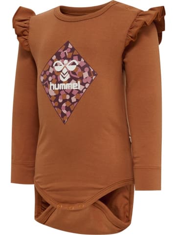 Hummel Kinder Langarmbody in Braun
