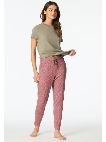 Schiesser Hose lang in Fuchsia