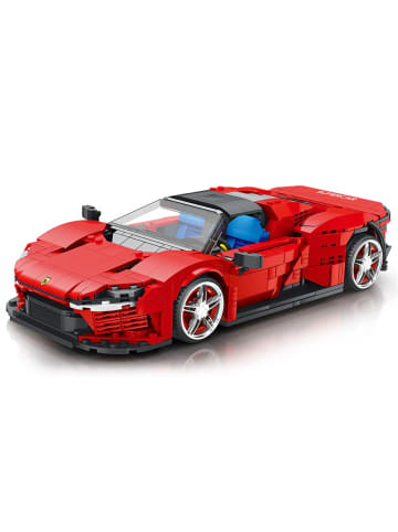 COFI 1453 Reobrix 11026 Rennwagen 1:16 Klemmbaustein Auto 1168 Teile ab 14 in Rot