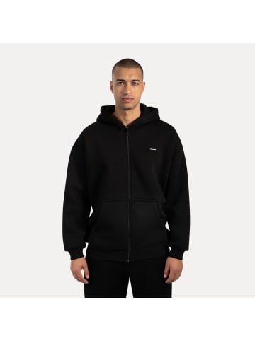 SMILODOX Zip Hoodie Cedrik in Schwarz
