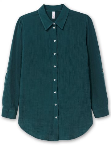 sheego Hemdbluse in petrol