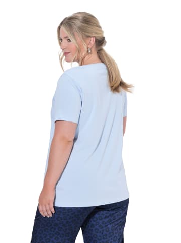 MIAMODA Shirt in quellenblau