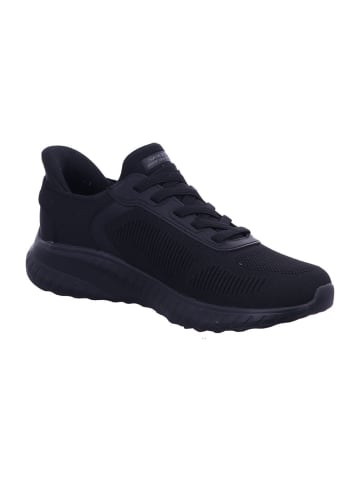 Skechers Herren Halbschuhe BOBS SQUAD CHAOS - SOLID STEP in Schwarz