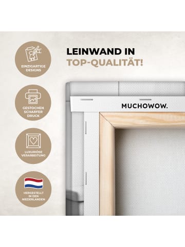 MuchoWow Leinwand bilder Zeitung Affe (BxH)