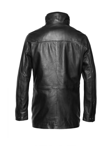 Bugatti Lederjacke BUAGOSTINO in Schwarz