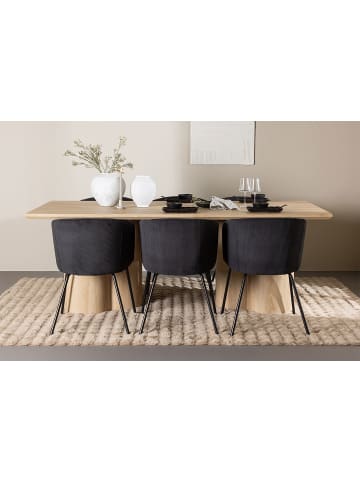 ebuy24 Essgruppe Olivia (7-teilig) Natur 100 x 210 cm