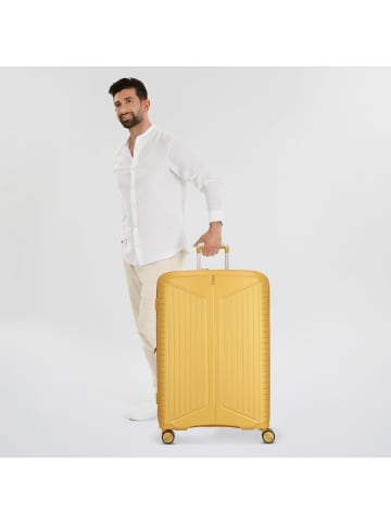 Jump Evae 4 Rollen Trolley 76 cm mit Dehnfalte in jaune