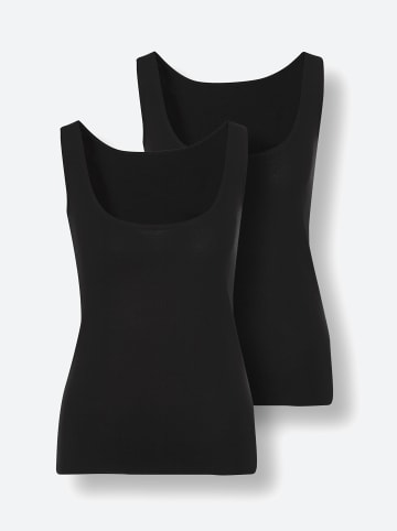 WITT WEIDEN Achseltop in schwarz