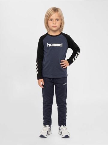 Hummel T-Shirt Hmljr Logo Jungen in OMBRE BLUE