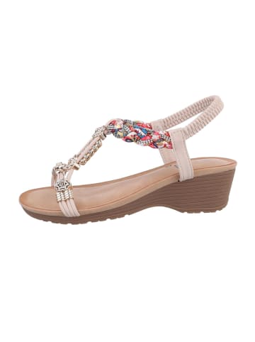 Ital-Design Sandale & Sandalette in Beige